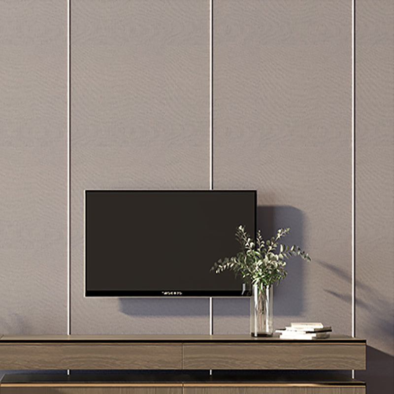 Modern Splash Guard Panels Waterproof Solid Color Peel-and-Stick Wall Covering