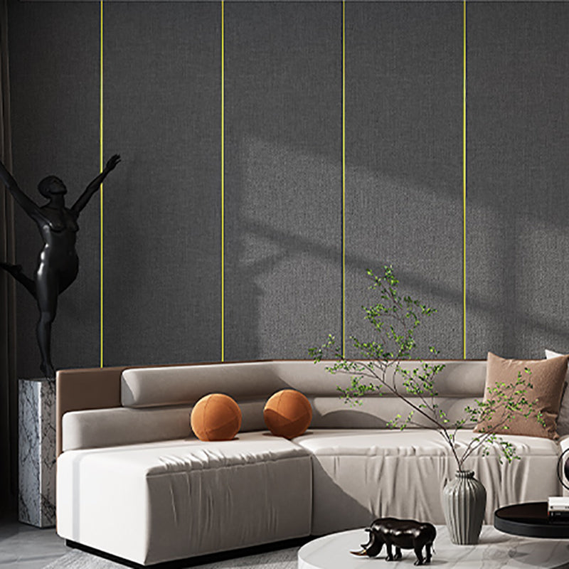 Modern Splash Guard Panels Waterproof Solid Color Peel-and-Stick Wall Covering