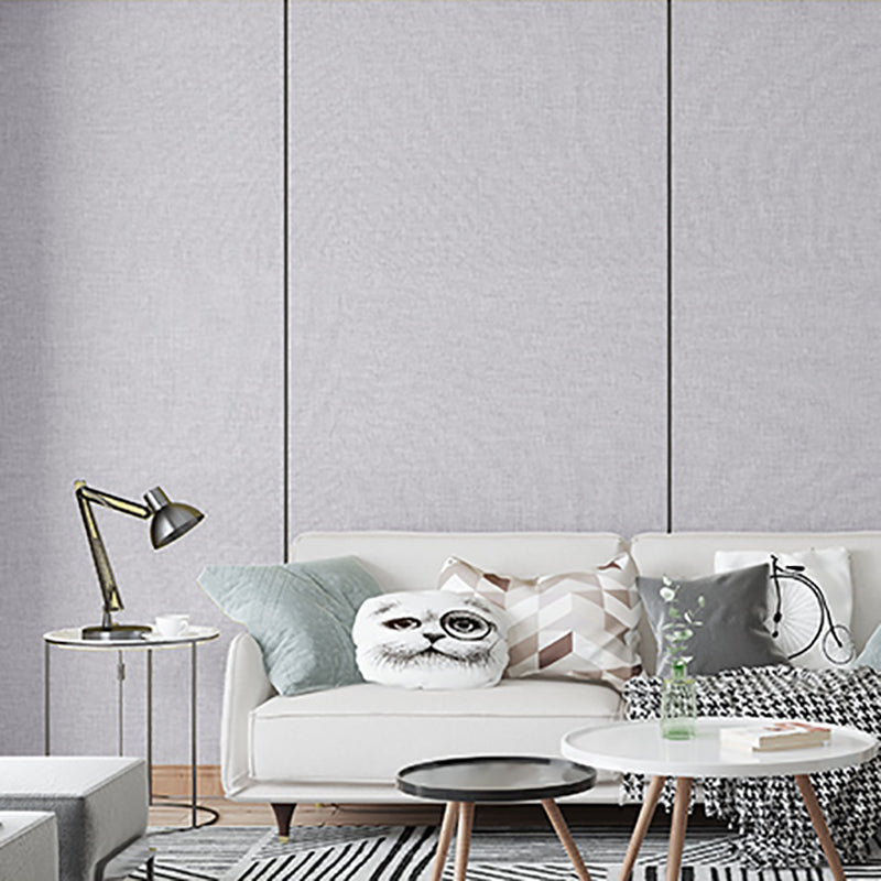 Modern Splash Guard Panels Waterproof Solid Color Peel-and-Stick Wall Covering