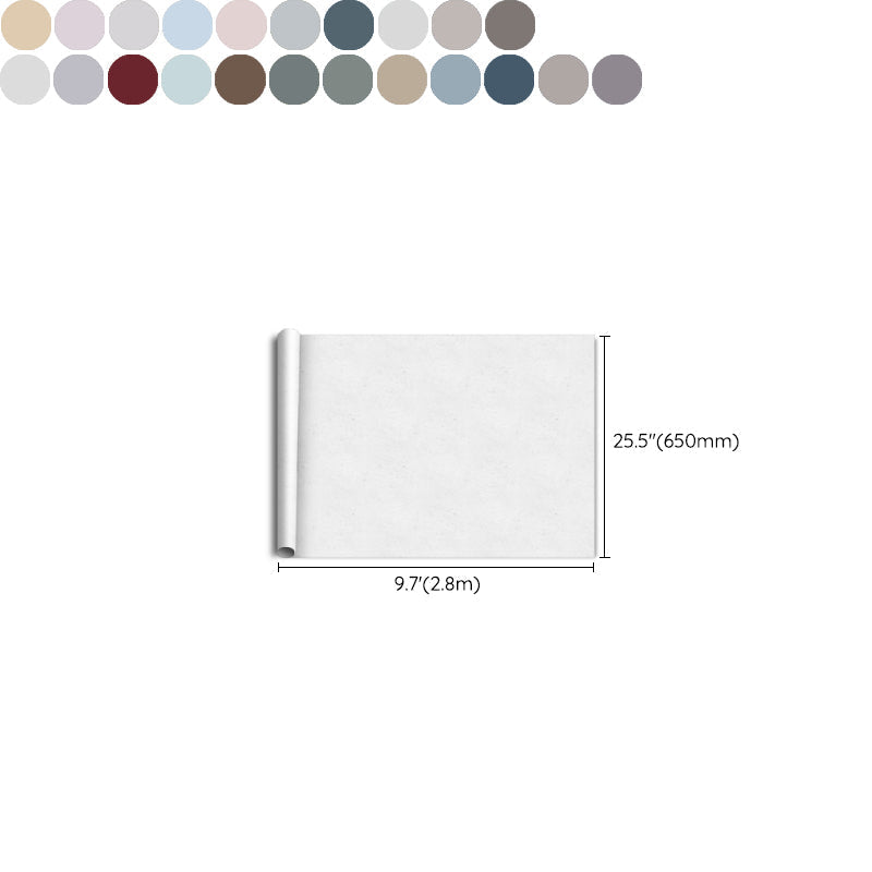 Modern Splash Guard Panels Waterproof Solid Color Peel-and-Stick Wall Covering