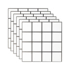 Waterproof Peel & Stick Mosaic Tiles PVC Mosaic Tiles Wallpaper