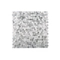 Mosaic Tiles Waterproof Peel and Stick Wall Tile with Hexagonal Shape