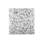 Mosaic Tiles Waterproof Peel and Stick Wall Tile with Hexagonal Shape