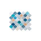 Plastic Peel & Stick Mosaic Tiles Waterproof Mosaic Tiles Wallpaper