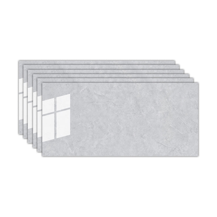 Individual Tiles Wallpaper PVC Stain Resistant Peel and Stick Tiles Wall Tile