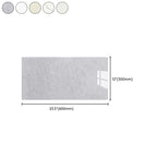Individual Tiles Wallpaper PVC Stain Resistant Peel and Stick Tiles Wall Tile