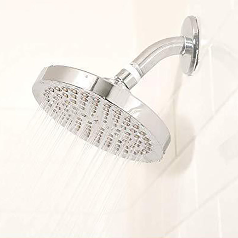Contemporary round fixed wall shower head Silver shower head