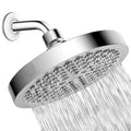 Contemporary round fixed wall shower head Silver shower head
