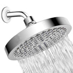 Contemporary round fixed wall shower head Silver shower head