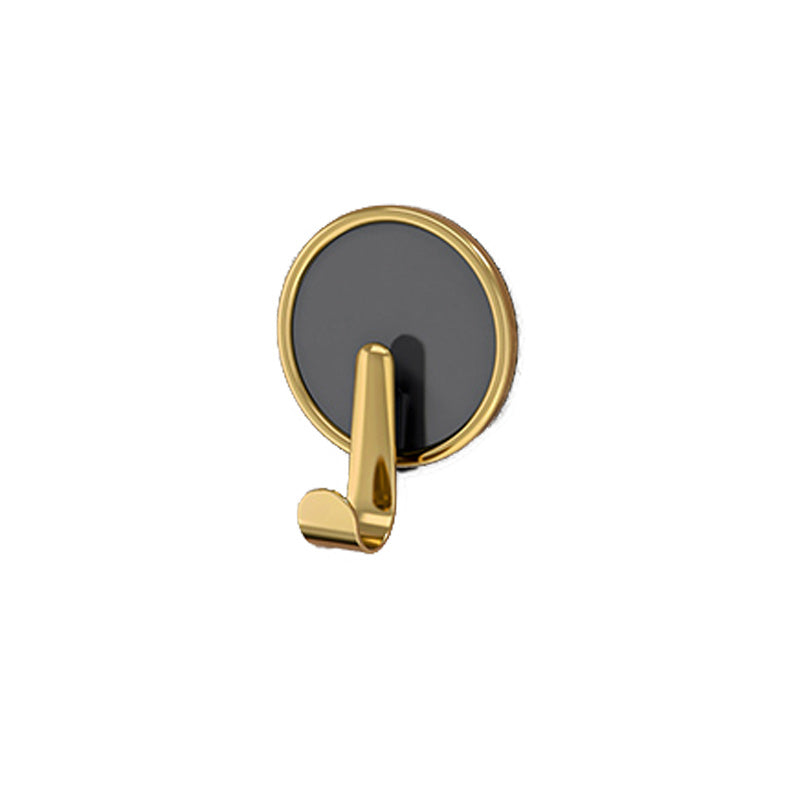 Contemporary 8-piece bathroom set 2.91 inch high bathrobe hooks