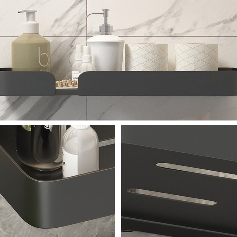Modern Rectangular Bathroom Shelf 2/3-Piece Bathroom Accessory Set