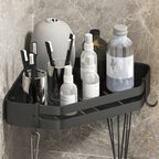 Modern 2/3-piece Bathroom Set Stainless Steel Triangle Bath Shelf made of Aluminum