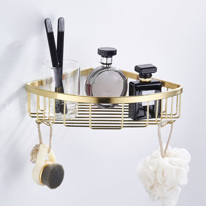 Traditional Brushed Brass Bathroom Accessories As Individual Piece Or In Set Made Of Metal