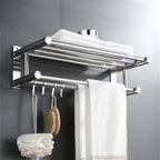Contemporary Metal Bathroom Accessories Single Piece or as Set with Paper Holder