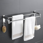Contemporary Metal Bathroom Accessories Single Piece or as Set with Paper Holder