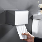 Contemporary Metal Bathroom Accessories Single Piece or as Set with Paper Holder
