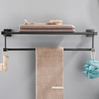 Modern Bathroom Accessories Hardware Set Gray Bathroom Hardware Set