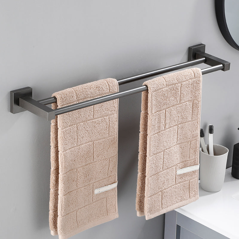 Modern Bathroom Accessories Hardware Set Gray Bathroom Hardware Set