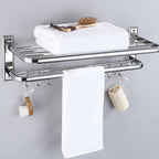 Silver Contemporary Bathroom Accessories As Individual Pieces Or As A Set