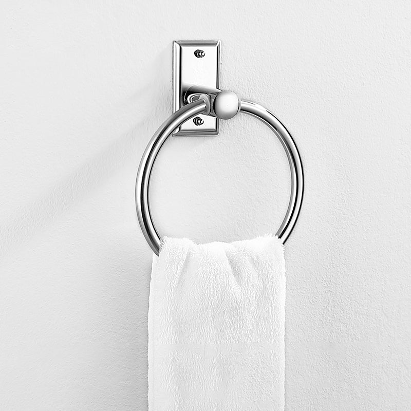 Silver Contemporary Bathroom Accessories As Individual Pieces Or As A Set