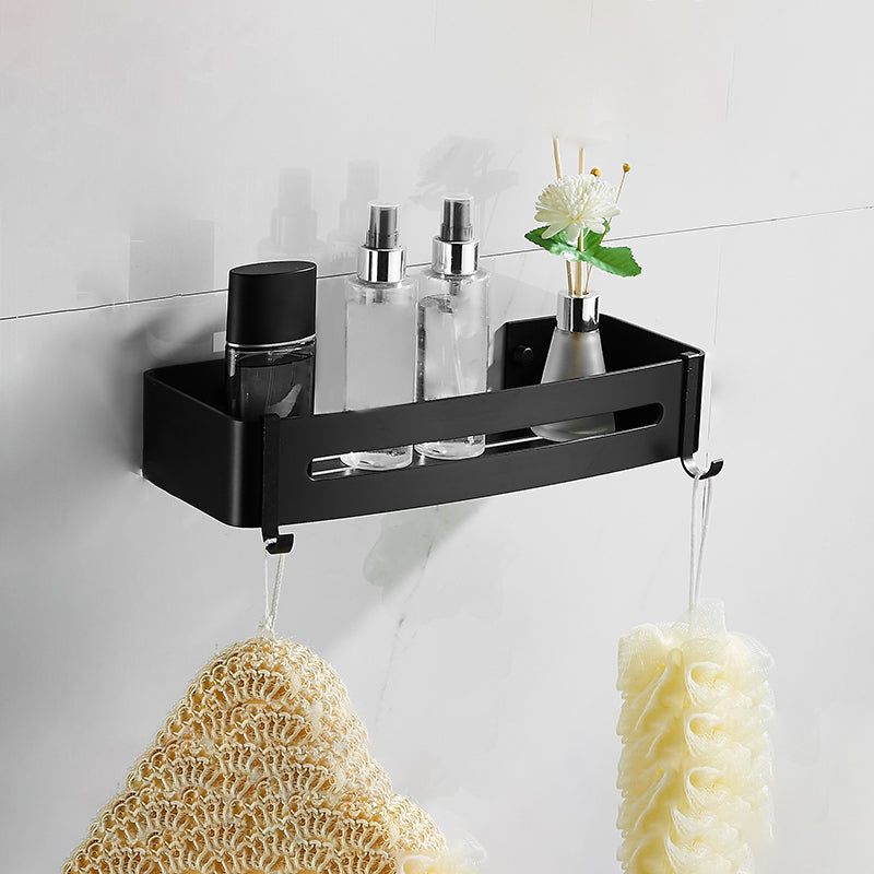 Contemporary Metal Bathroom Accessories Hardware Set with Bathroom Shelf
