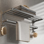 Modern Bathroom Accessory Hardware Set Gray Bathroom Accessories