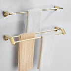 Modern Bathroom Accessory Mounting Kit Gold Bathroom Hardware