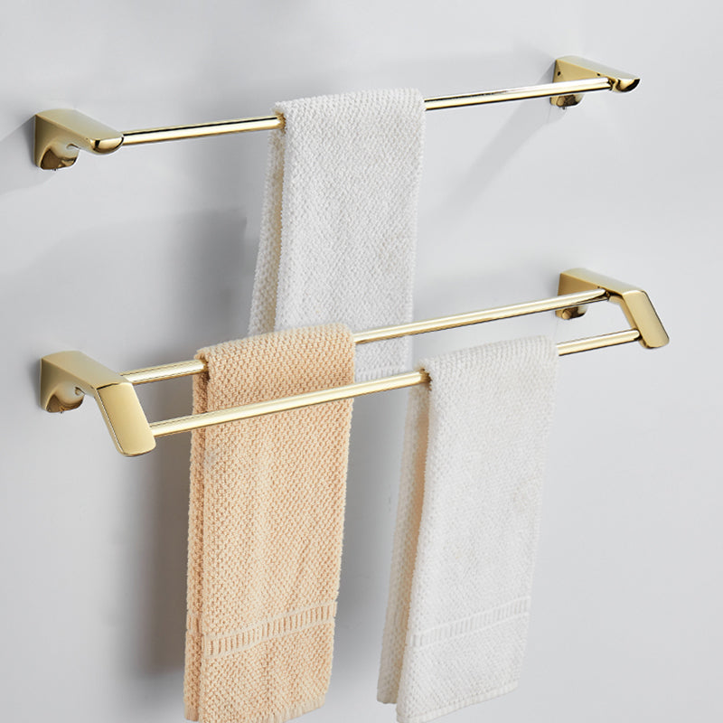 Modern Bathroom Accessory Mounting Kit Gold Bathroom Hardware