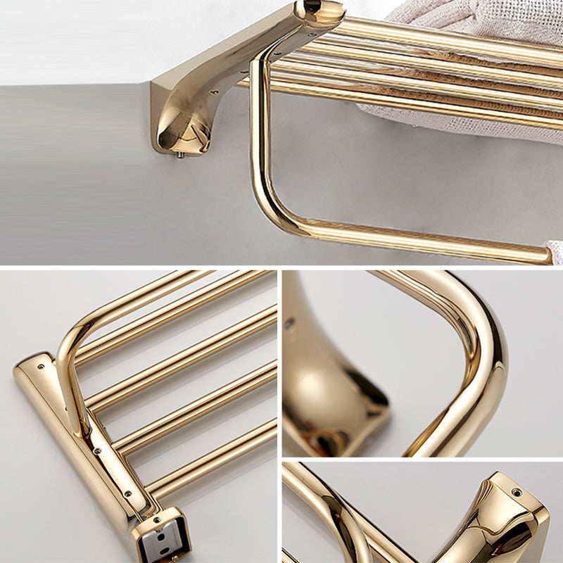 Modern Bathroom Accessory Mounting Kit Gold Bathroom Hardware