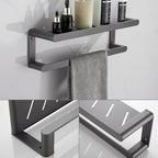 Gray Bathroom Accessory Set Modern Bathroom Accessories Hardware Set