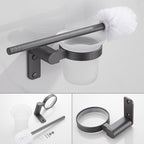Gray Bathroom Accessory Set Modern Bathroom Accessories Hardware Set