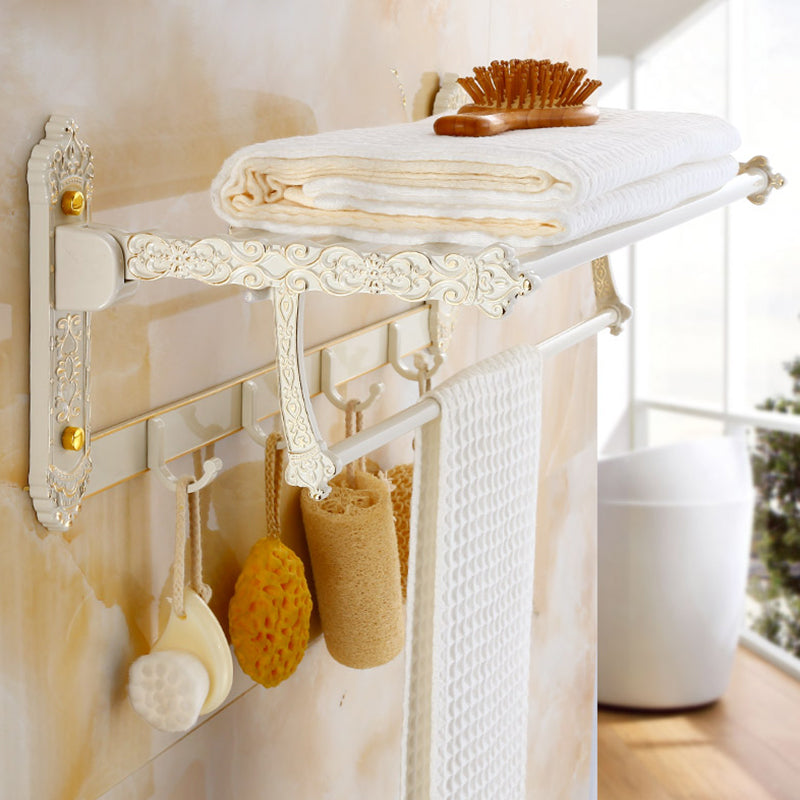 Traditional Metal Bathroom Accessory Hardware Set with Paper Holder