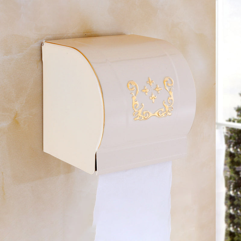 Traditional Metal Bathroom Accessory Hardware Set with Paper Holder