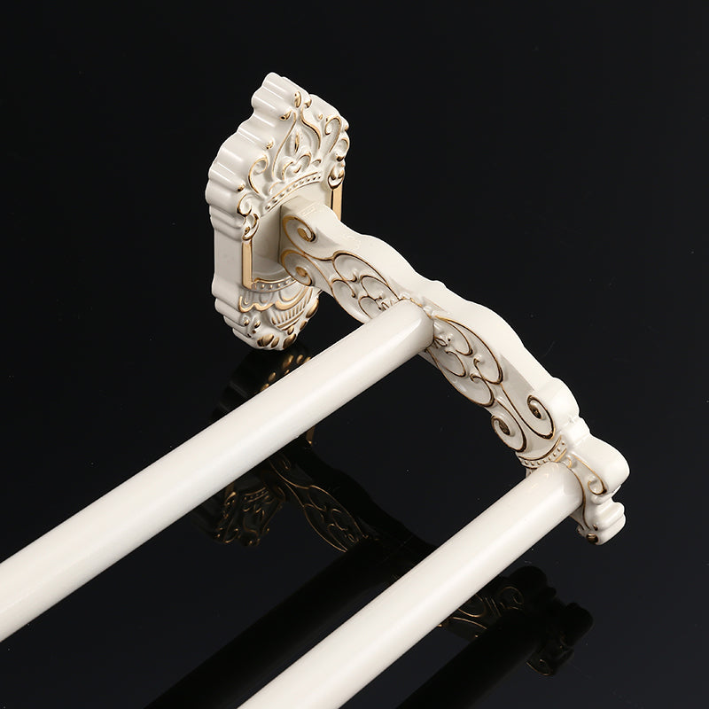 Traditional Metal Bathroom Accessory Hardware Set with Paper Holder