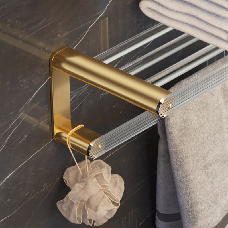 6-piece Bathroom Set Aluminium and Acrylic Bathroom Accessories Hardware Set