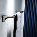 Gray traditional bathroom hardware set stainless steel bathroom accessory set