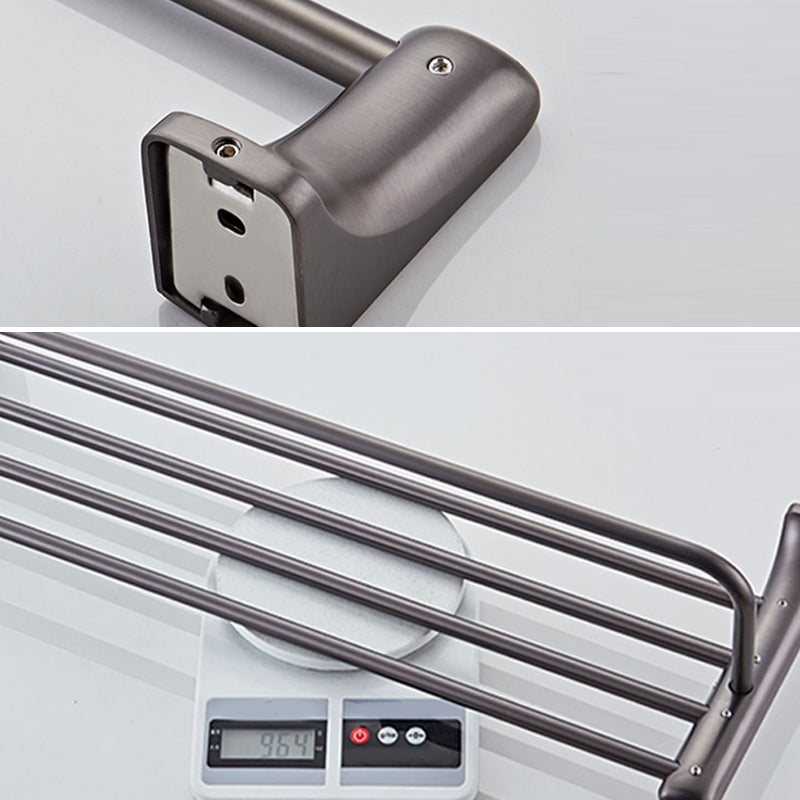Gray traditional bathroom hardware set stainless steel bathroom accessory set