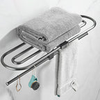 Modern Silver Bathroom Accessories As Individual Piece Or In Set With Towel Bar