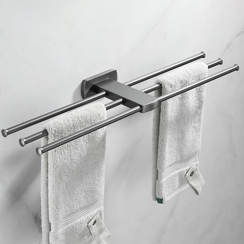 Modern Silver Bathroom Accessories As Individual Piece Or In Set With Towel Bar