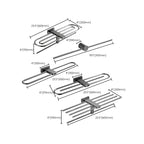 Modern Silver Bathroom Accessories As Individual Piece Or In Set With Towel Bar