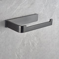 Gray metal modern bathroom accessories as a single item or as a set