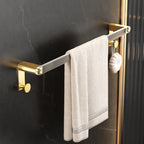 Plastic Modern Bathroom Accessories Hardware Set with Shelf