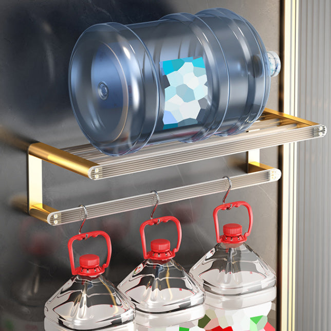 Plastic Modern Bathroom Accessories Hardware Set with Shelf