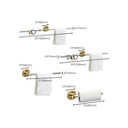 Plastic Modern Bathroom Accessories Hardware Set with Bathroom Shelf