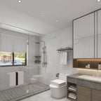 Gray Accessory Hardware Set Modern Bathroom Accessory Hardware Set