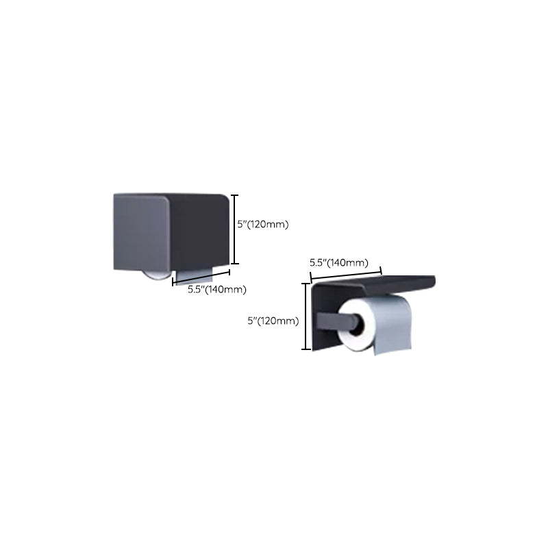 Gray Accessory Hardware Set Modern Bathroom Accessory Hardware Set