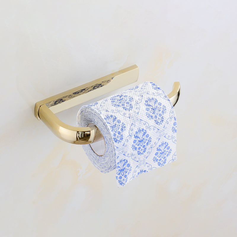 Chrome/Gold Bathroom Accessories Set Modern Metal Bathroom Hardware Set