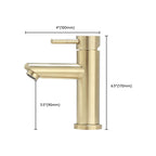 Deck Mounted Roman Tub Faucet Low Arc Tub Faucet Set in Gold