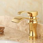 Wall-mounted Copper Roman Bath Faucet Low Arc Roman Bath Faucet Set with Jade