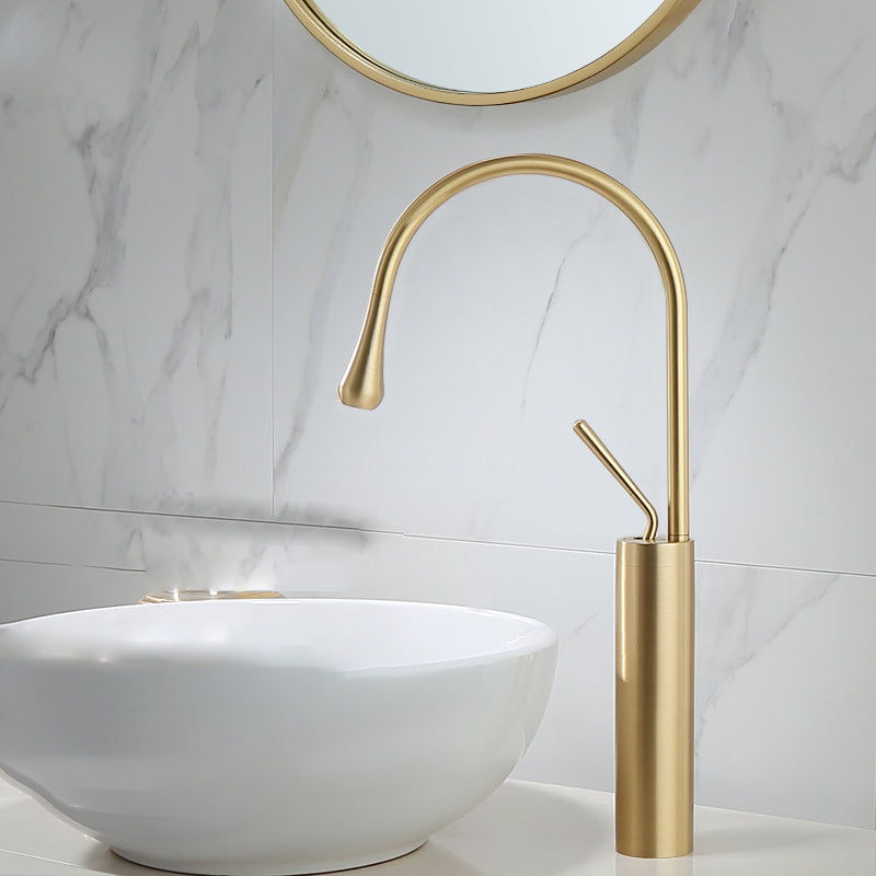 Wall-mounted metal bathtub faucet bathtub filler single lever shower faucet